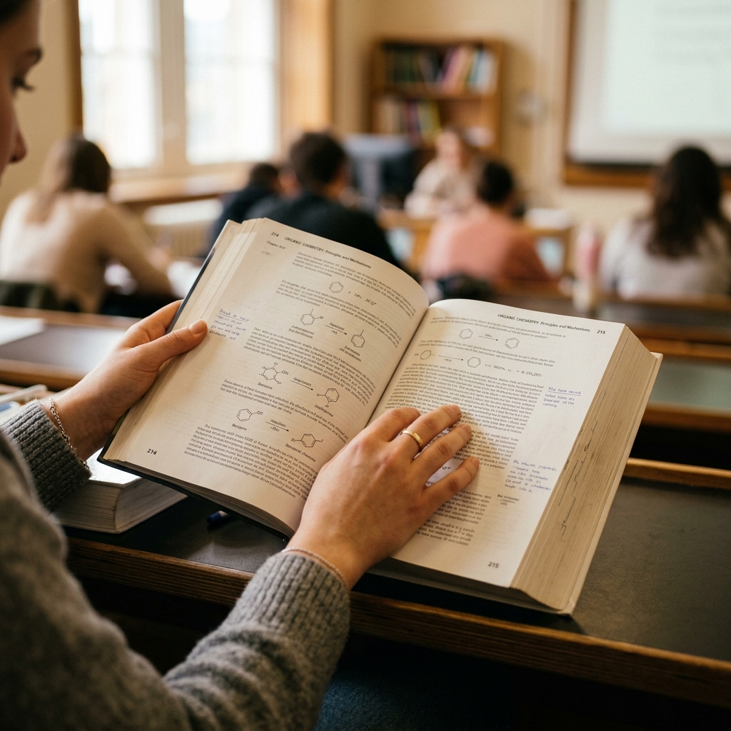 Classroom Student Studying